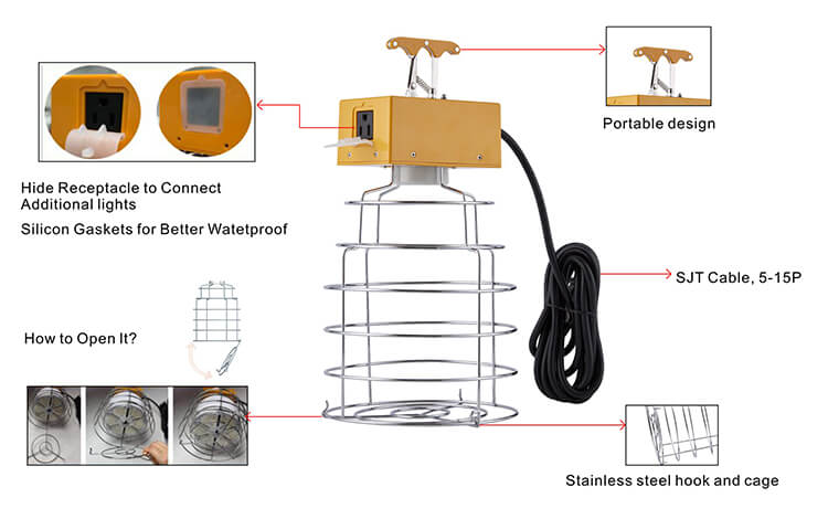 LED Temporary Work Light K5-8