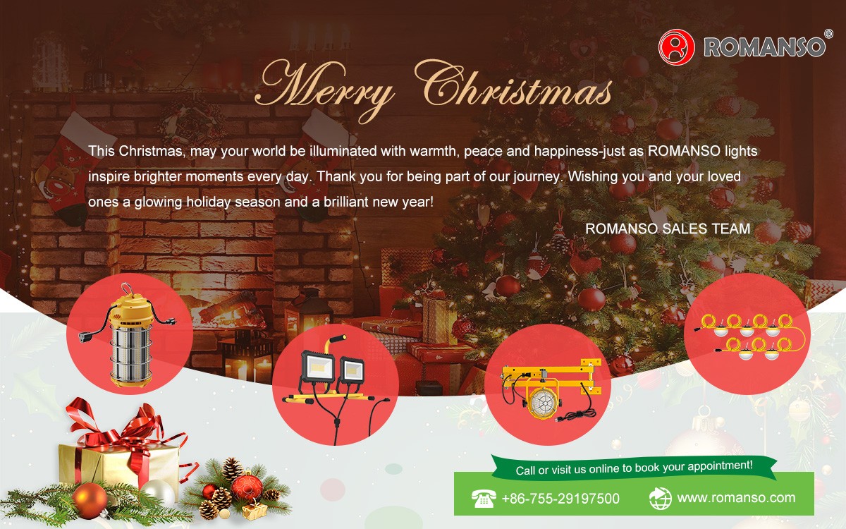 圣诞暖光，点亮祝福——深圳市路漫索电子有限公司祝您节日快乐！