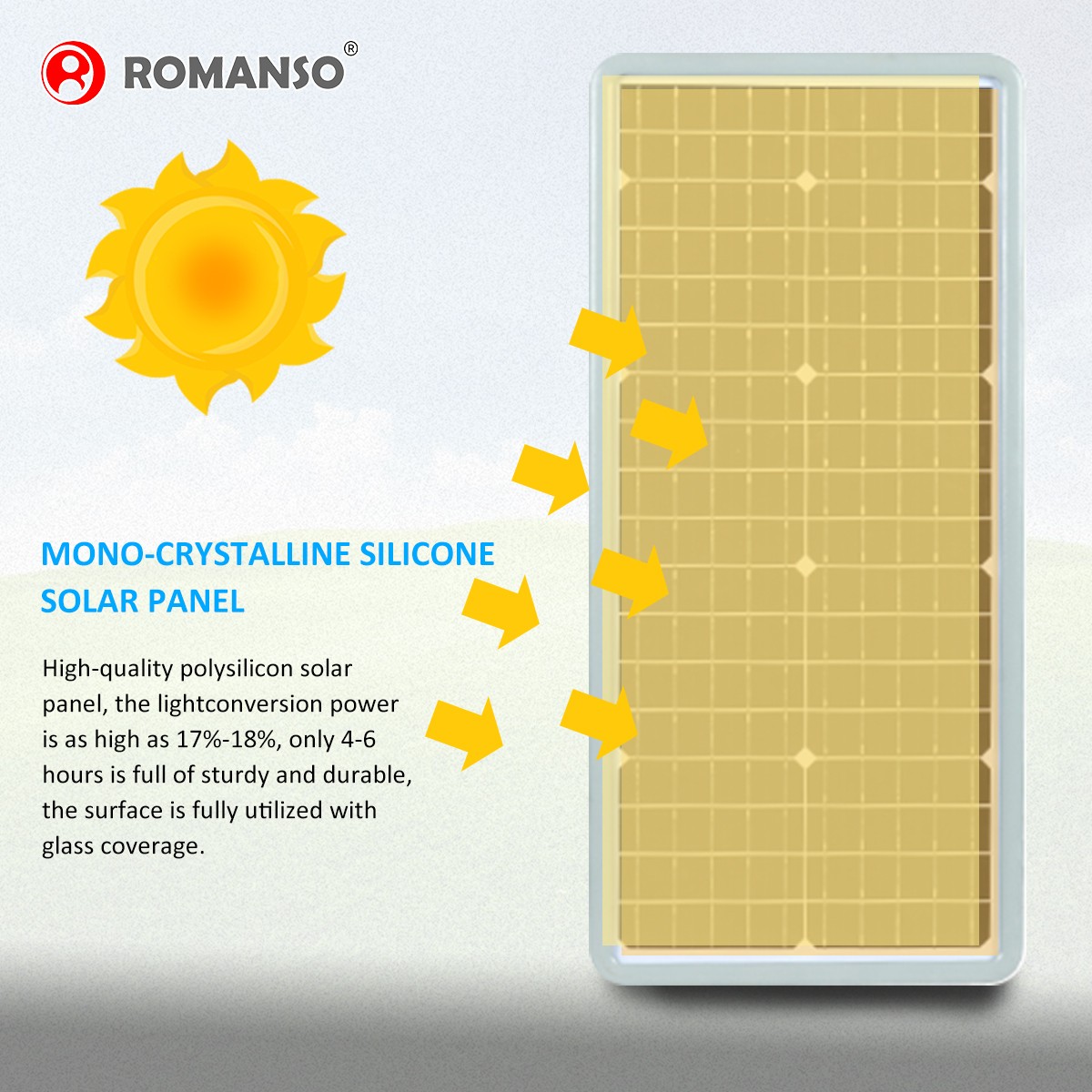 LED Solar Street Light H2207