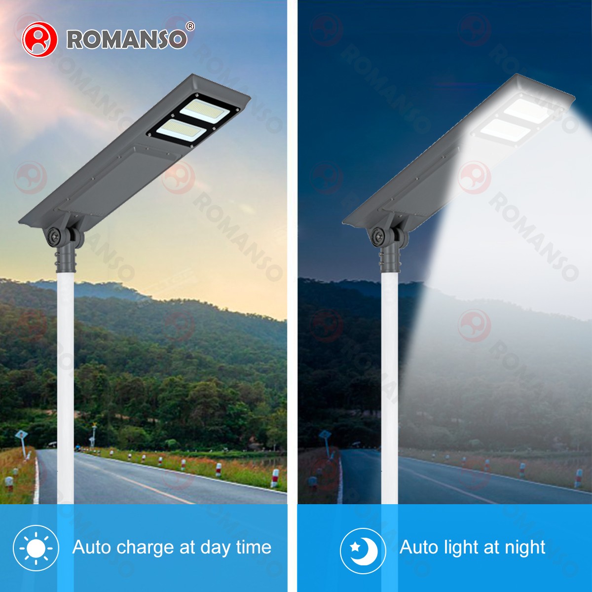 LED Solar Street Light H2208