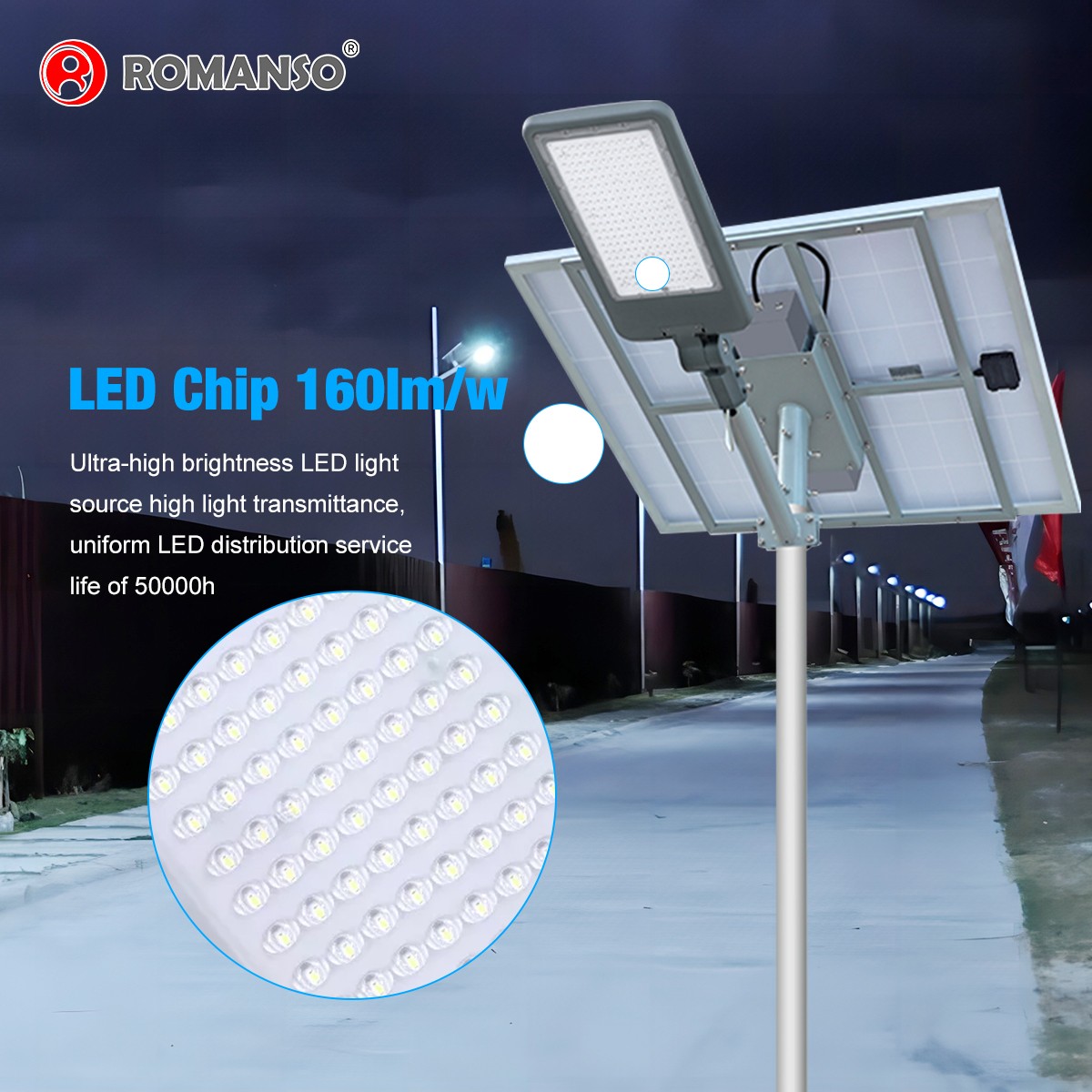 LED Solar Street Light H2211
