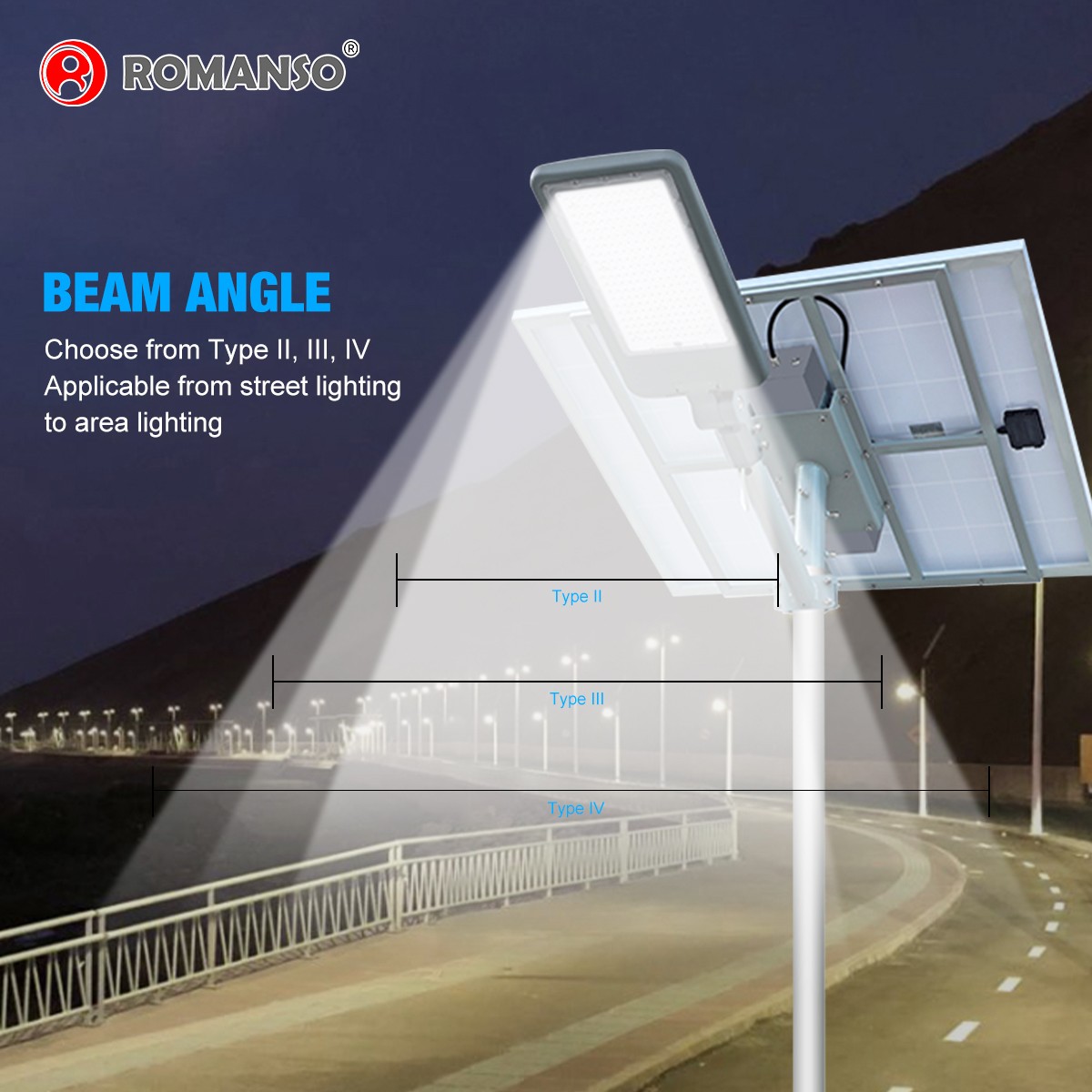 LED Solar Street Light H2211